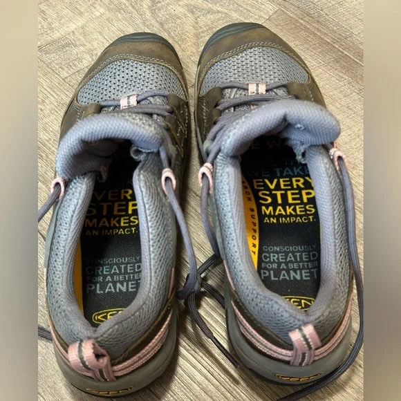 NWOB Keen Women's Steens Vent Low Height Breathable Hiking Shoes - Size 7.5 - Picture 13 of 16